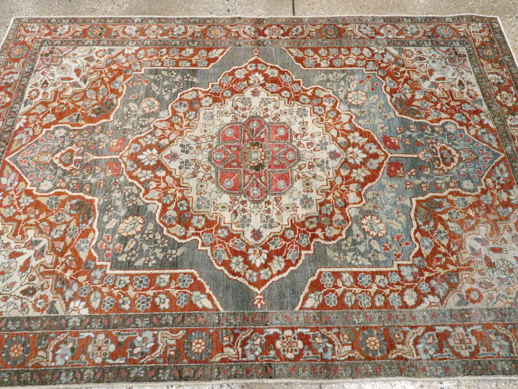 Antique Persian Tabriz Rug, No.20694 - Gss