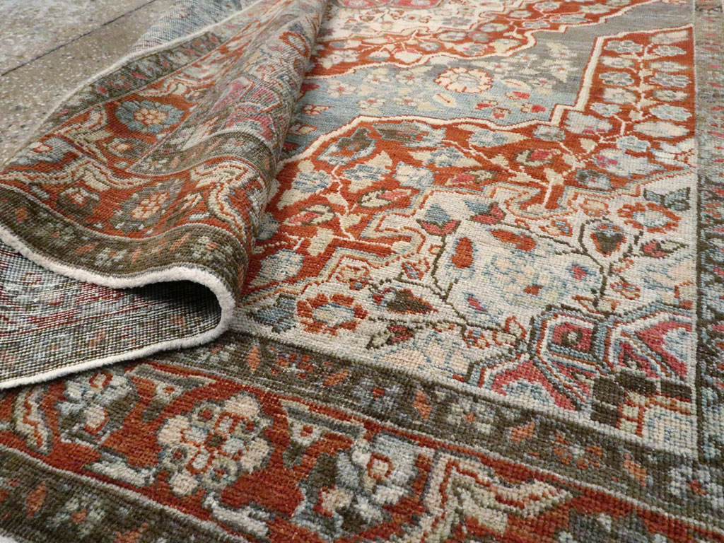 Antique Persian Tabriz Rug, No.20694 - Gss