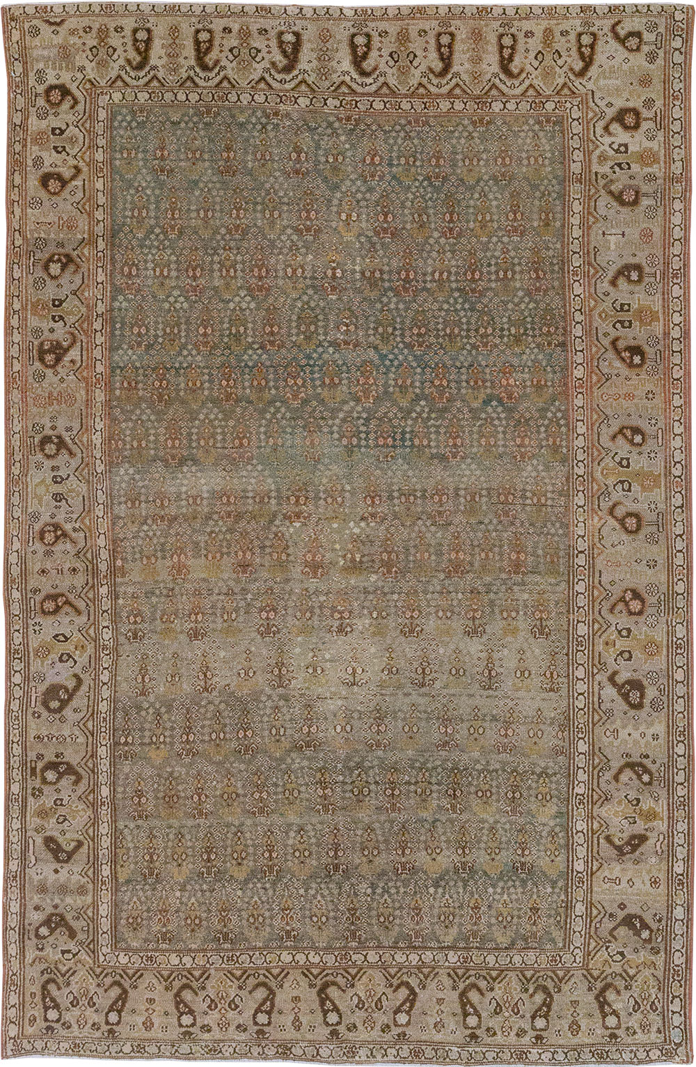 Vintage Persian Malayer Rug, No.20701 - Gss