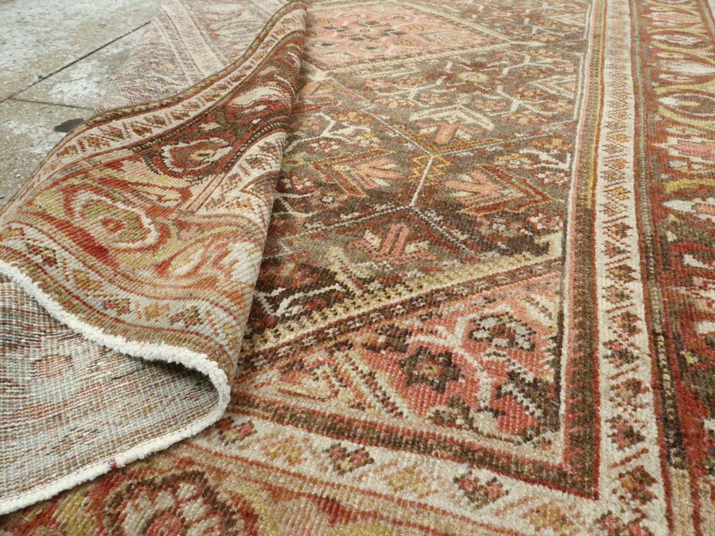 Vintage Persian Malayer Accent Rug, No.20703 - Gss