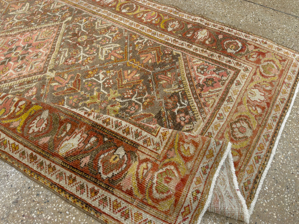 Vintage Persian Malayer Accent Rug, No.20703 - Gss