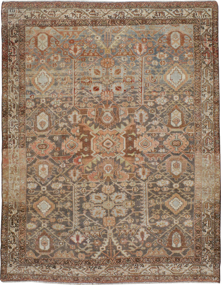 Vintage Persian Malayer Rug, No.20708 - Gss