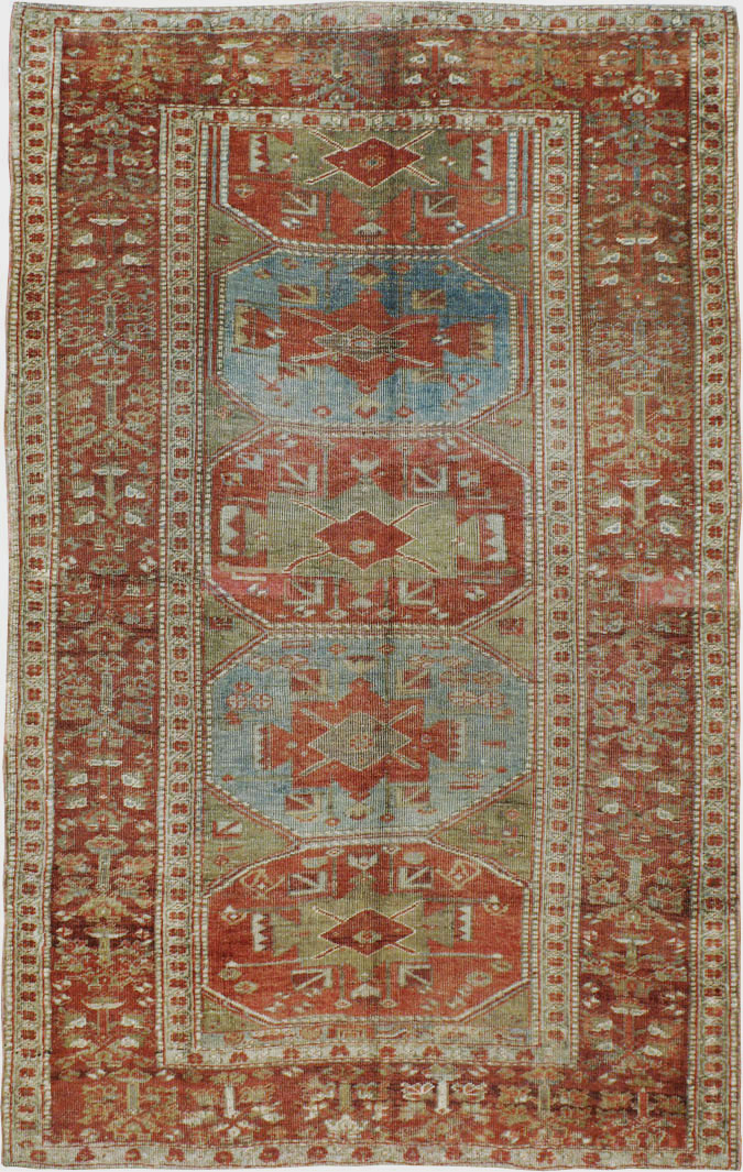 Antique Persian Kurd Bidjar Rug, No.20709 - Gss
