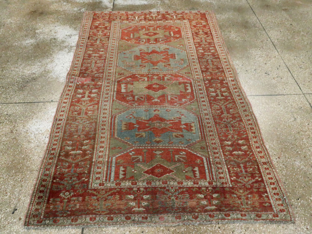 Antique Persian Kurd Bidjar Rug, No.20709 - Gss