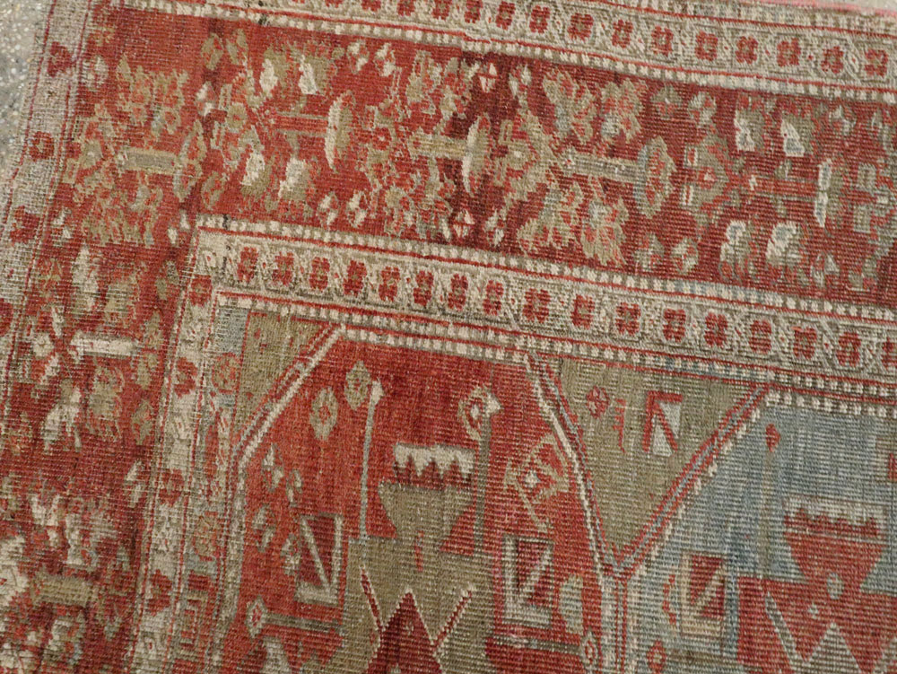 Antique Persian Kurd Bidjar Rug, No.20709 - Gss