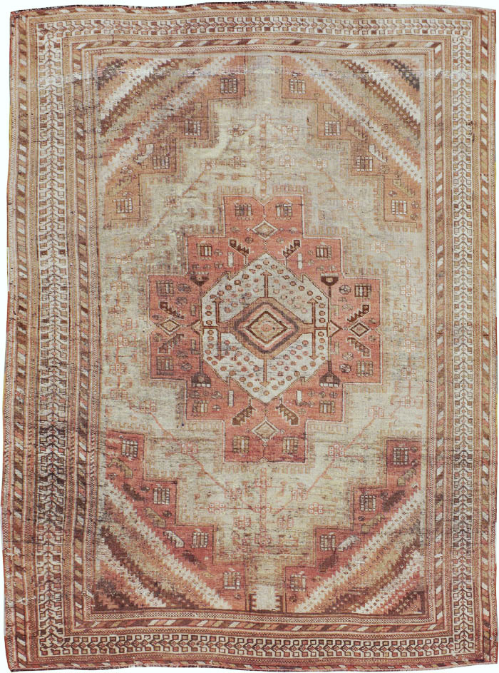Vintage Persian Afshar Rug, No.20711 - Gss