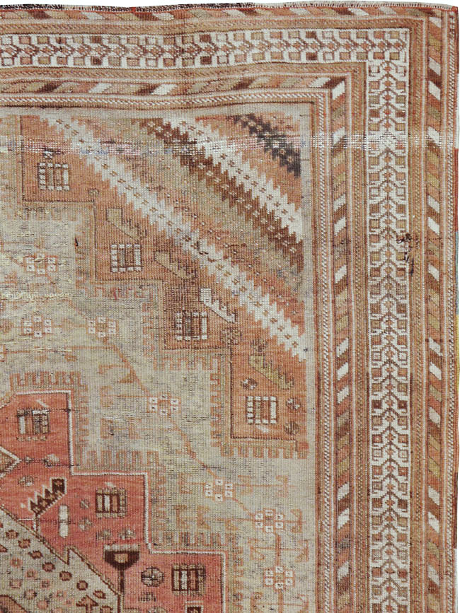 Vintage Persian Afshar Rug, No.20711 - Gss