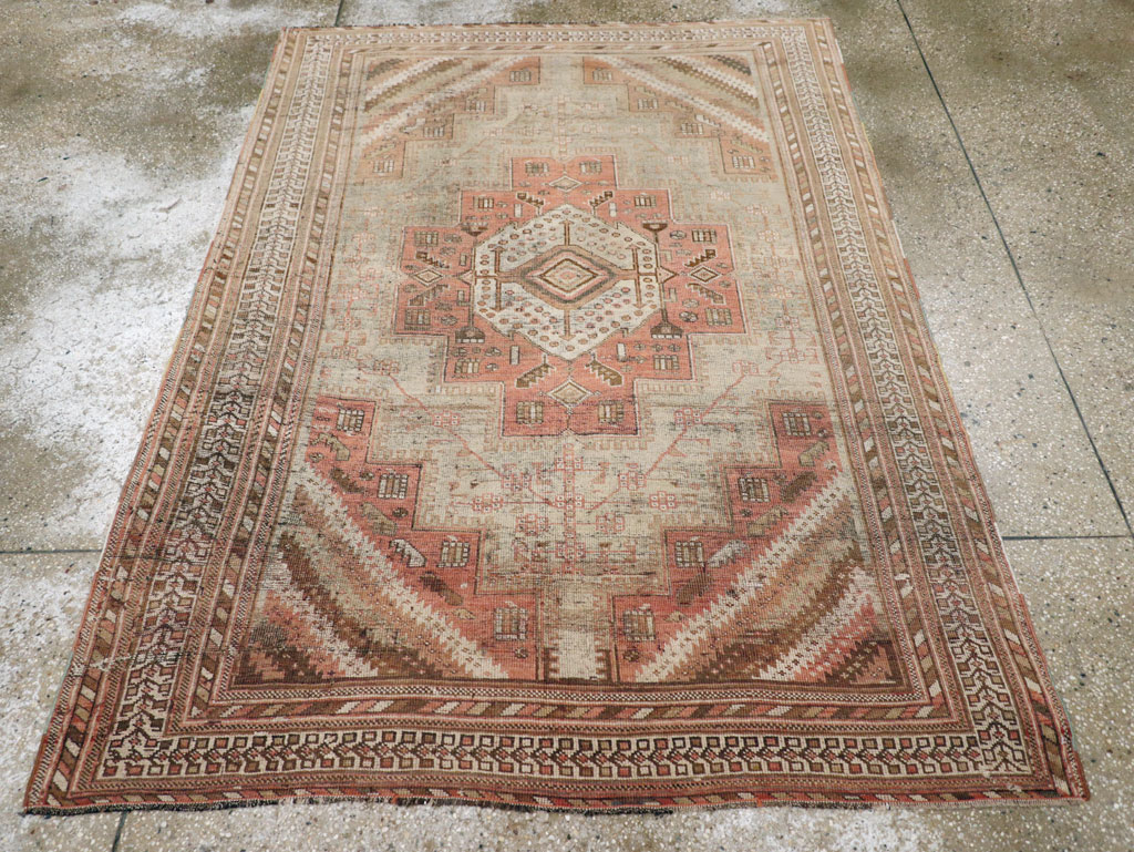 Vintage Persian Afshar Rug, No.20711 - Gss
