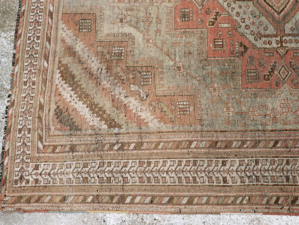 Vintage Persian Afshar Rug, No.20711 - Gss