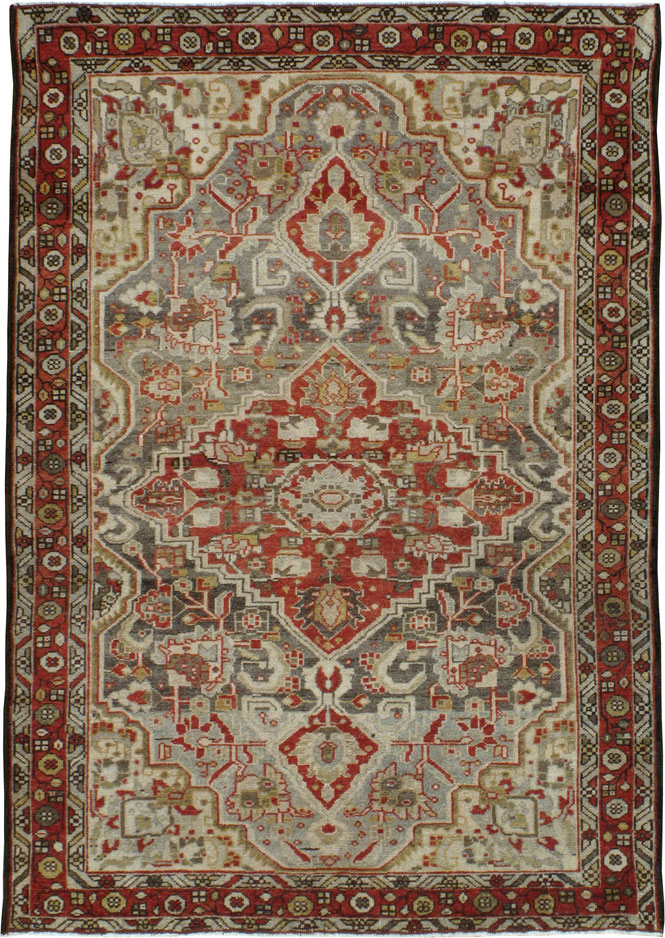 Vintage Persian Malayer Rug, No.20726 - Gss