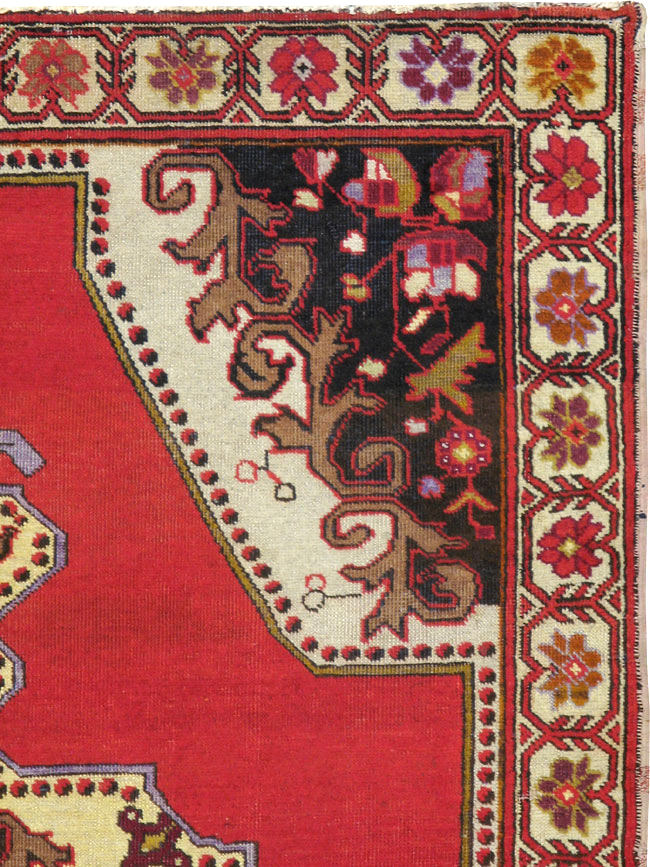 Vintage Turkish Oushak Rug, No.20732 - Gss