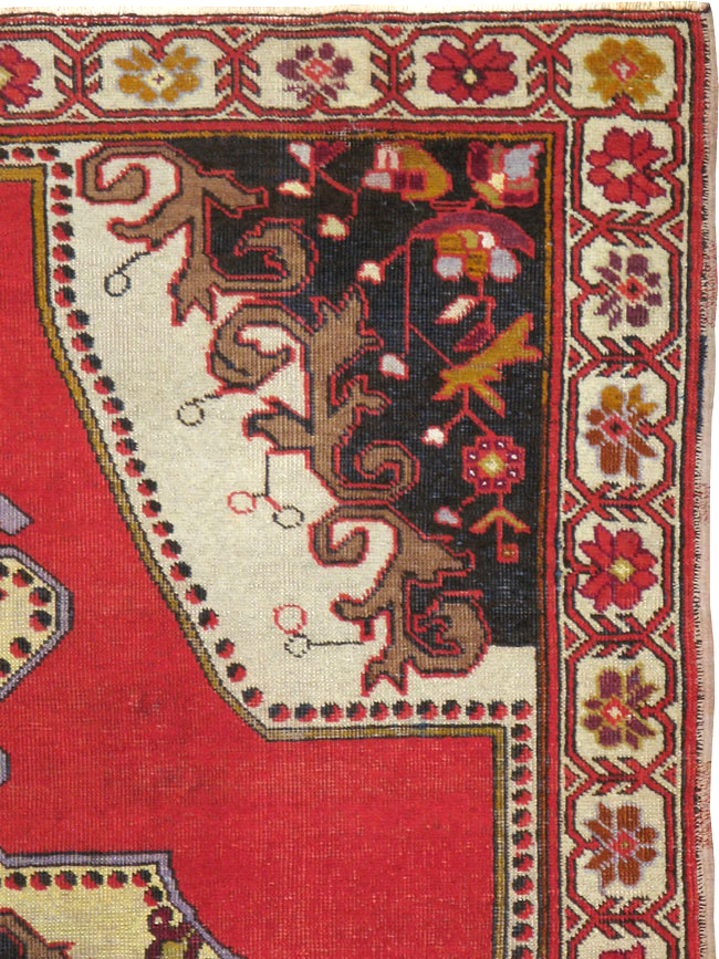 Vintage Turkish Oushak Rug, No.20732 - Gss