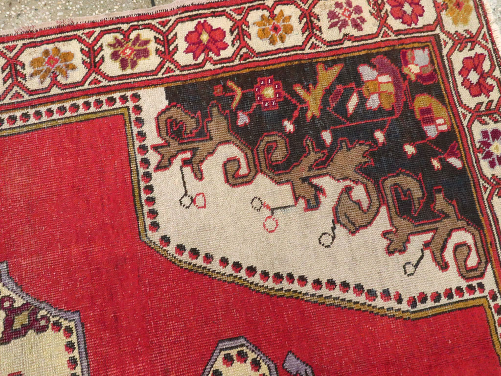 Vintage Turkish Oushak Rug, No.20732 - Gss