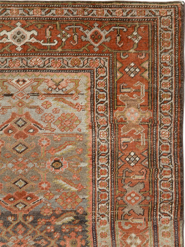 Vintage Persian Kurdish Rug, No.20740 - Gss