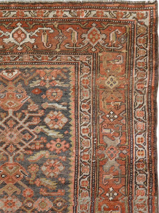 Vintage Persian Kurdish Rug, No.20740 - Gss