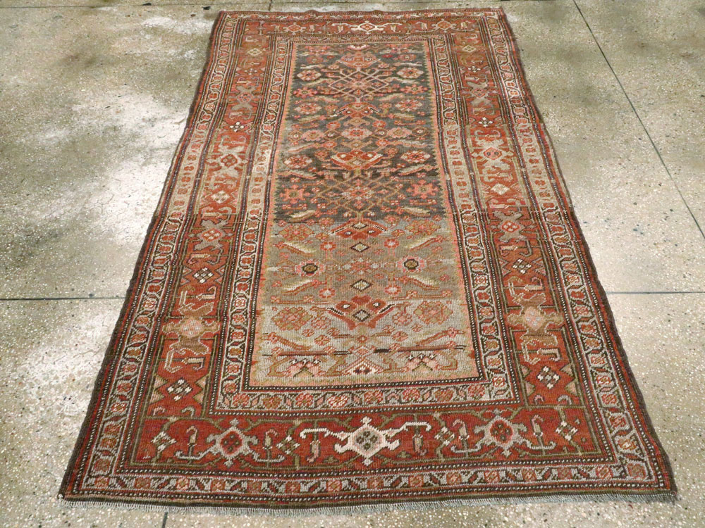 Vintage Persian Kurdish Rug, No.20740 - Gss