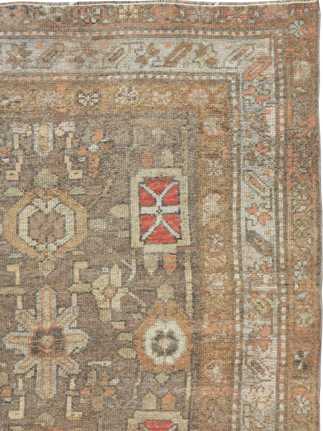 Vintage Persian Kurdish Rug, No.20742 - Gss