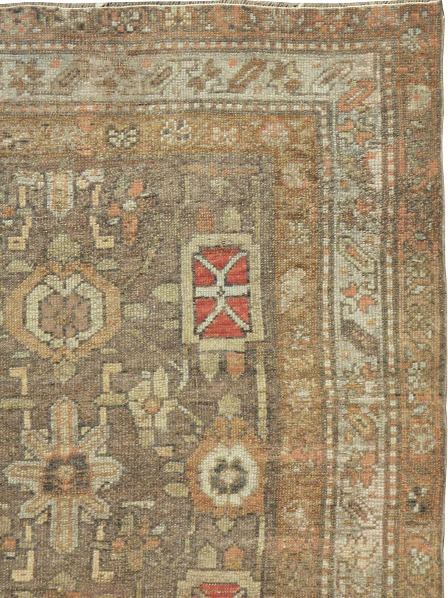 Vintage Persian Kurdish Rug, No.20742 - Gss