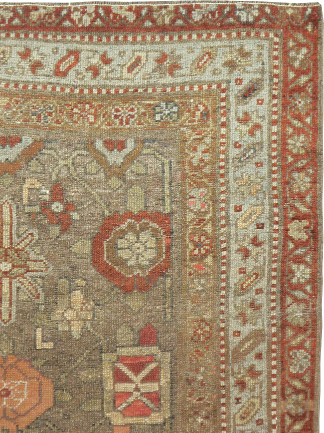 Vintage Persian Kurdish Rug, No.20742 - Gss