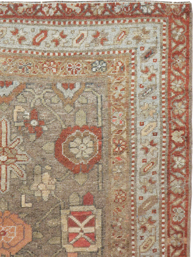 Vintage Persian Kurdish Rug, No.20742 - Gss