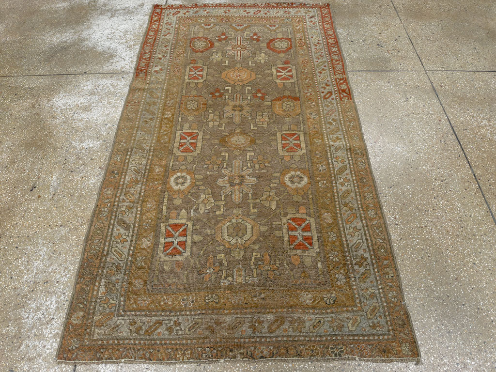 Vintage Persian Kurdish Rug, No.20742 - Gss