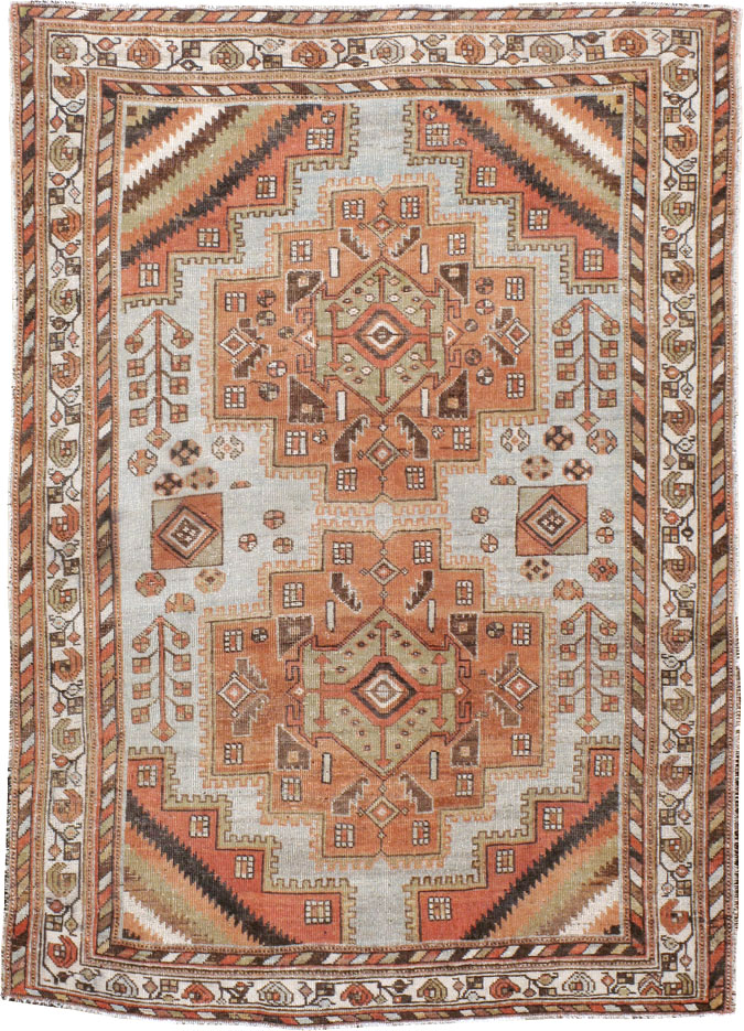 Vintage Persian Afshar Rug, No.20747 - Gss