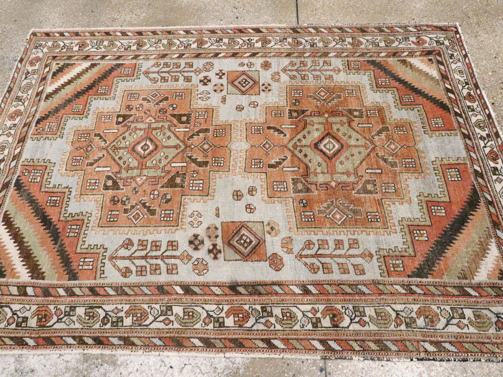 Vintage Persian Afshar Rug, No.20747 - Gss