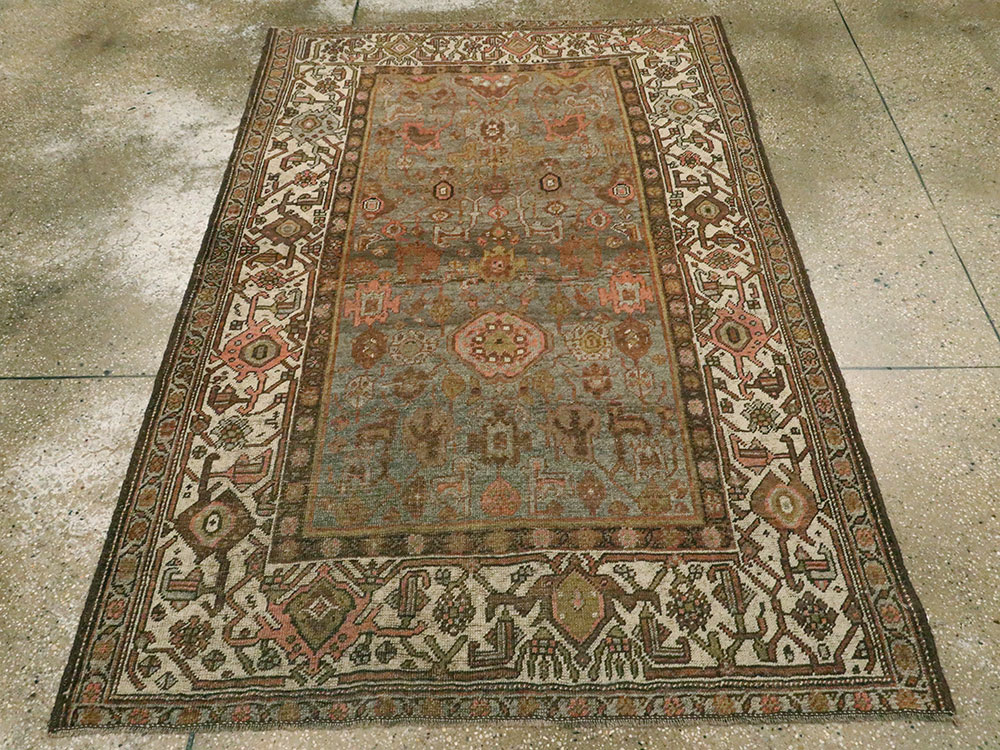 Vintage Persian Kurdish Rug, No.20758 - Gss