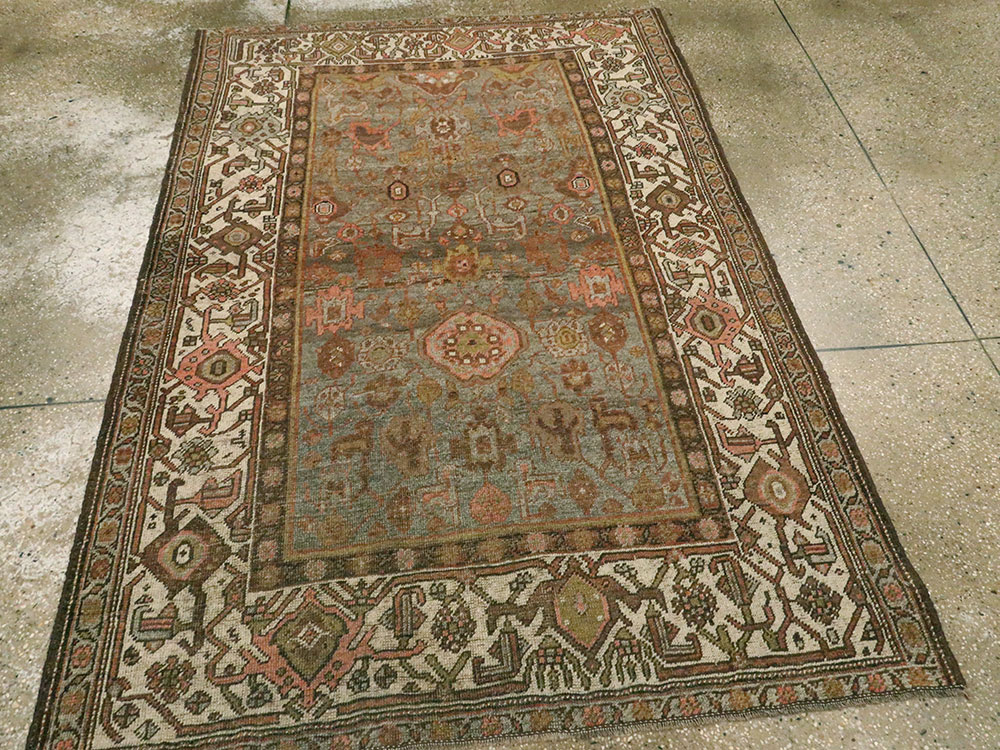 Vintage Persian Kurdish Rug, No.20758 - Gss