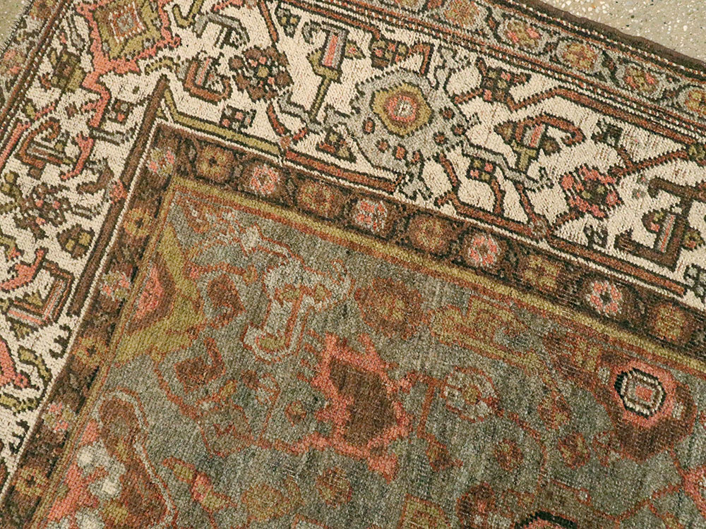 Vintage Persian Kurdish Rug, No.20758 - Gss