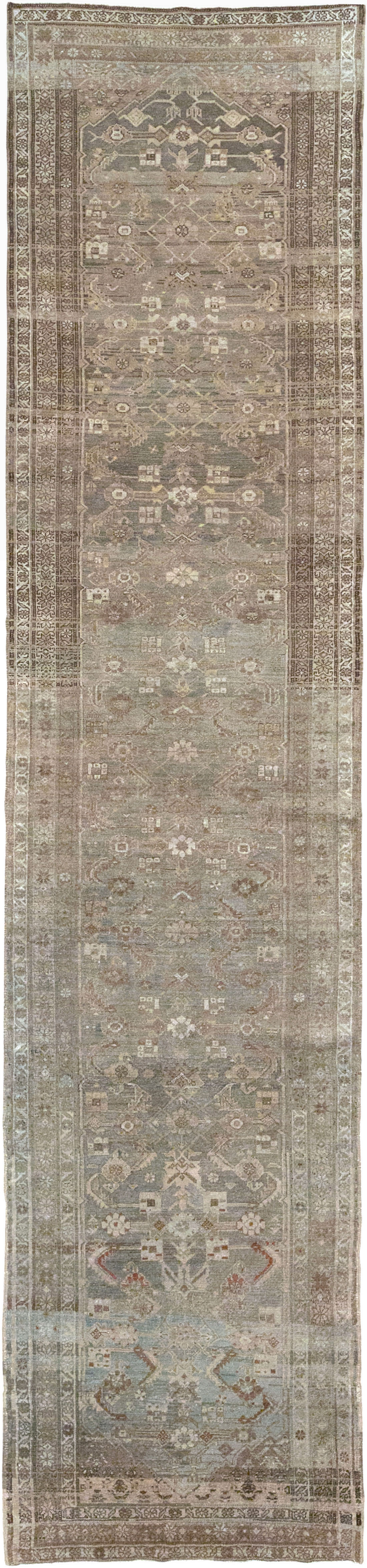 Vintage Persian Malayer Runner, No.20767 - Gss