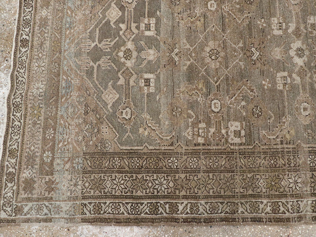 Vintage Persian Malayer Runner, No.20767 - Gss