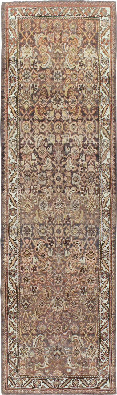 Vintage Persian Kurdish Runner, No.20778 - Gss
