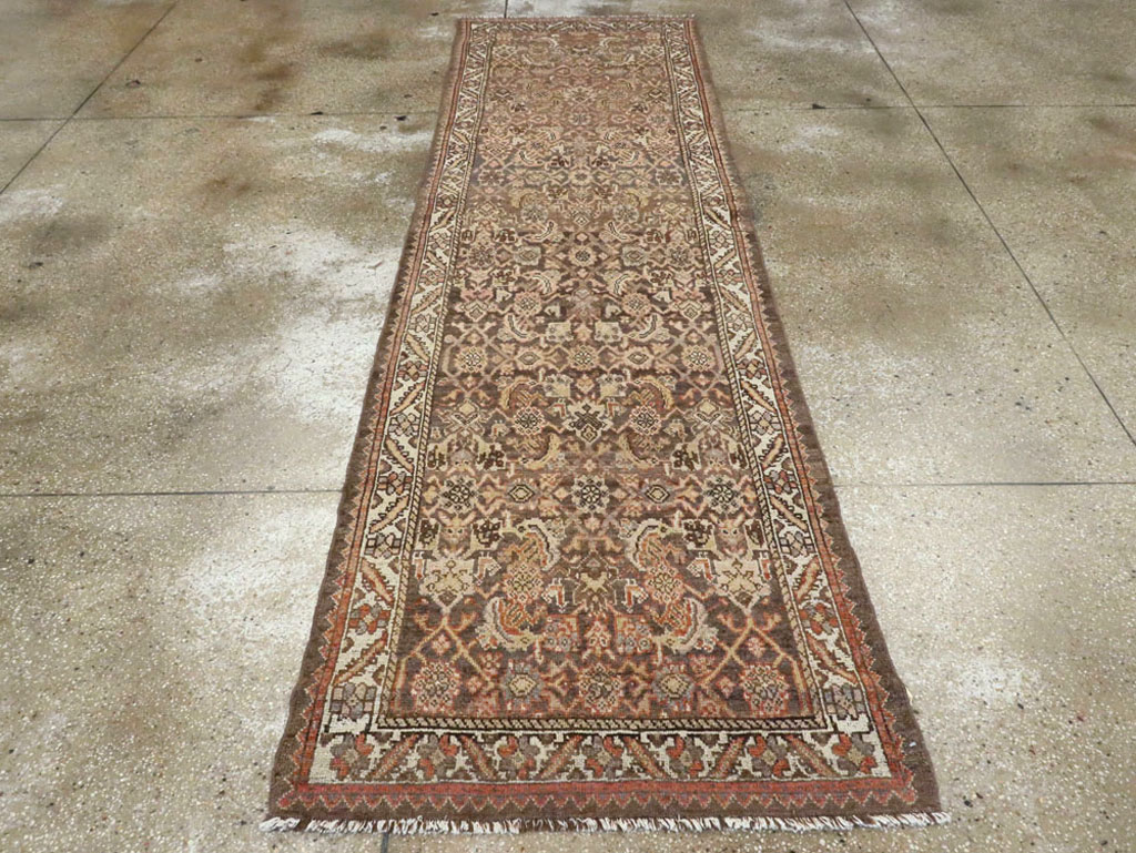Vintage Persian Kurdish Runner, No.20778 - Gss