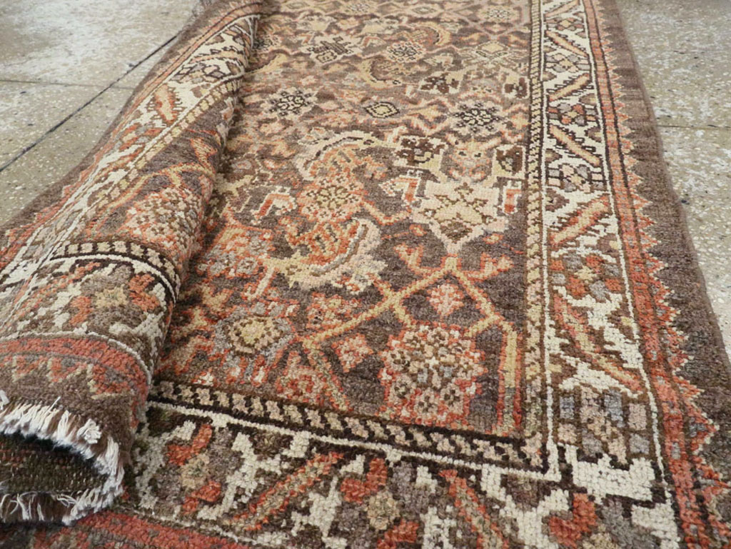 Vintage Persian Kurdish Runner, No.20778 - Gss