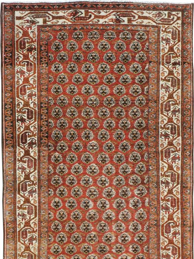 Vintage Persian Malayer Runner, No.20782 - Gss