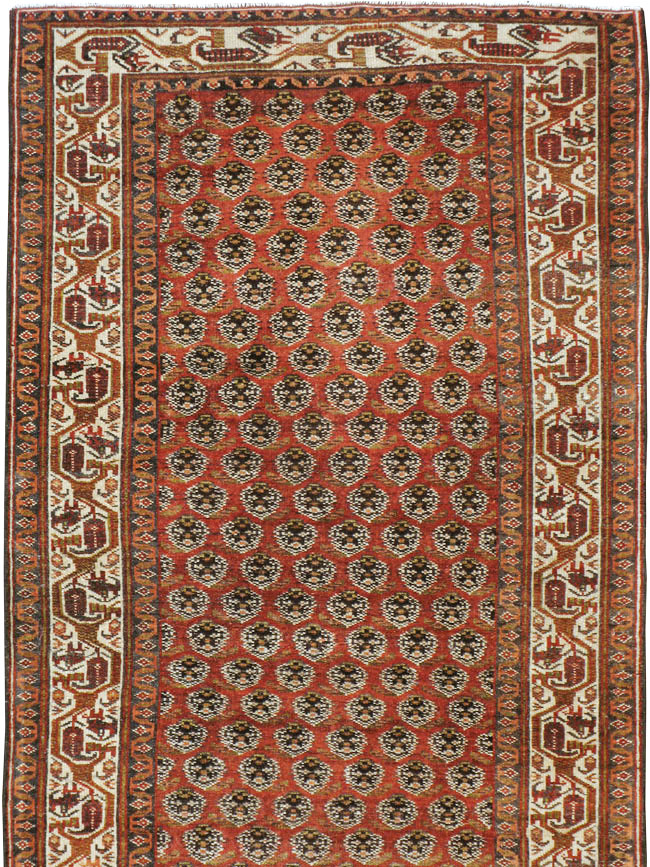 Vintage Persian Malayer Runner, No.20782 - Gss
