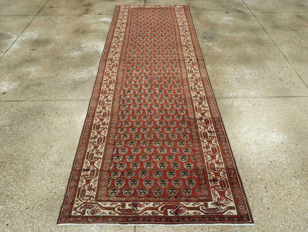Vintage Persian Malayer Runner, No.20782 - Gss