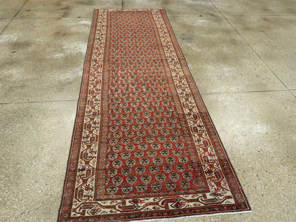 Vintage Persian Malayer Runner, No.20782 - Gss
