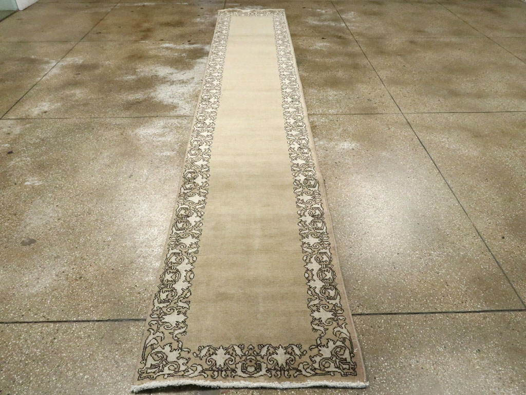 Vintage Persian Tabriz Runner, No.20789 - Gss