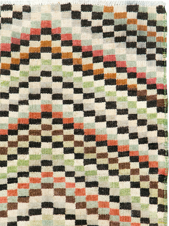 Vintage Deco Style Anatolian Rug, No.20808 - Gss
