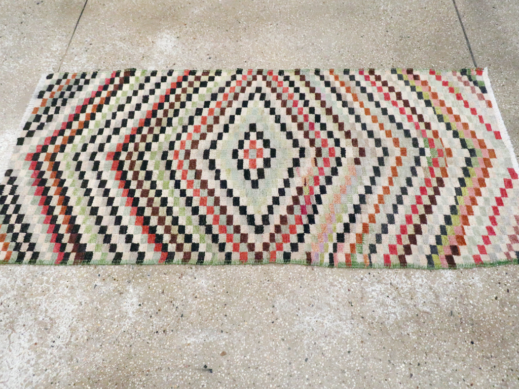 Vintage Deco Style Anatolian Rug, No.20808 - Gss