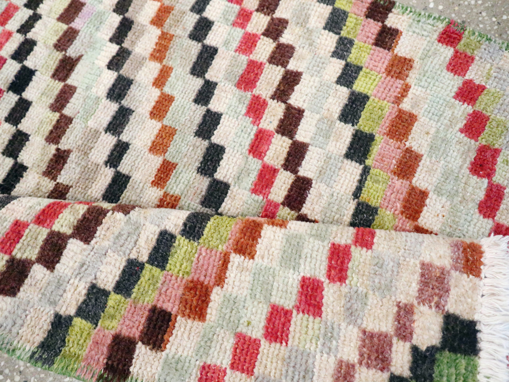 Vintage Deco Style Anatolian Rug, No.20808 - Gss