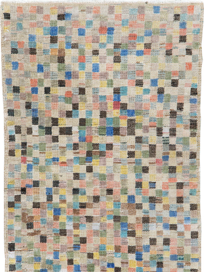 Vintage Turkish Anatolian Throw Rug, No.20811 - Gss