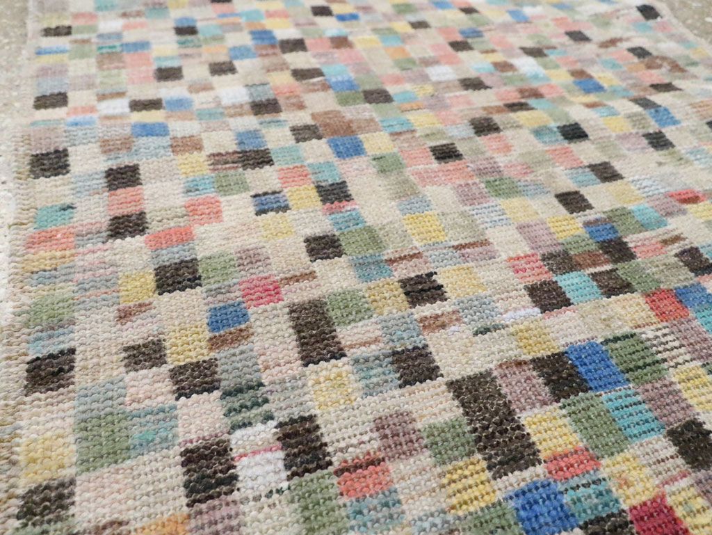 Vintage Turkish Anatolian Throw Rug, No.20811 - Gss