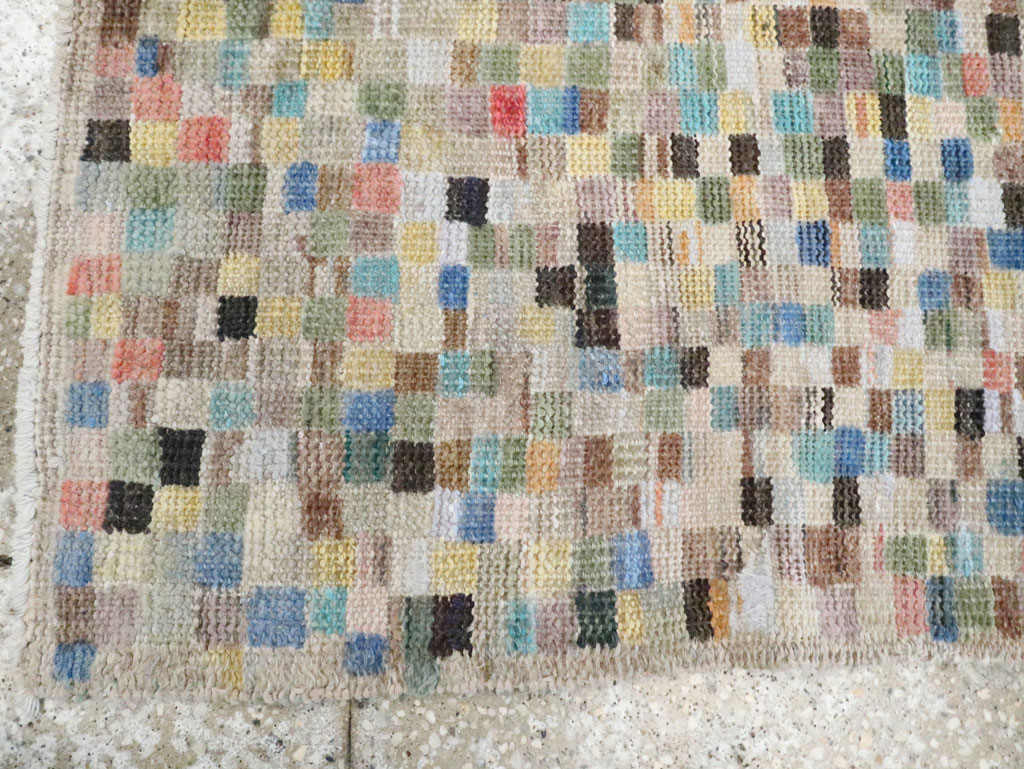 Vintage Turkish Anatolian Throw Rug, No.20811 - Gss