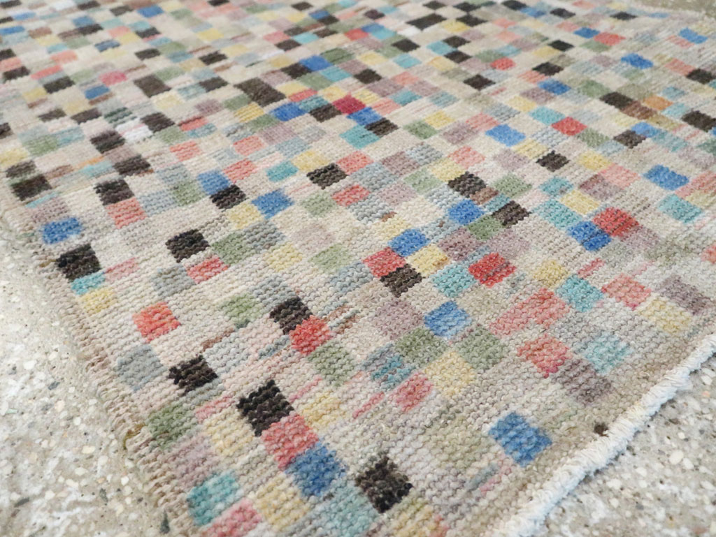 Vintage Turkish Anatolian Throw Rug, No.20811 - Gss