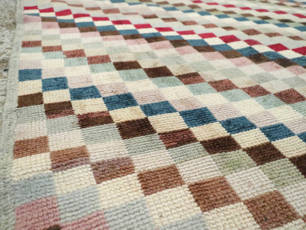 Vintage Turkish Anatolian Distressed Rug, No.20830 - Gss