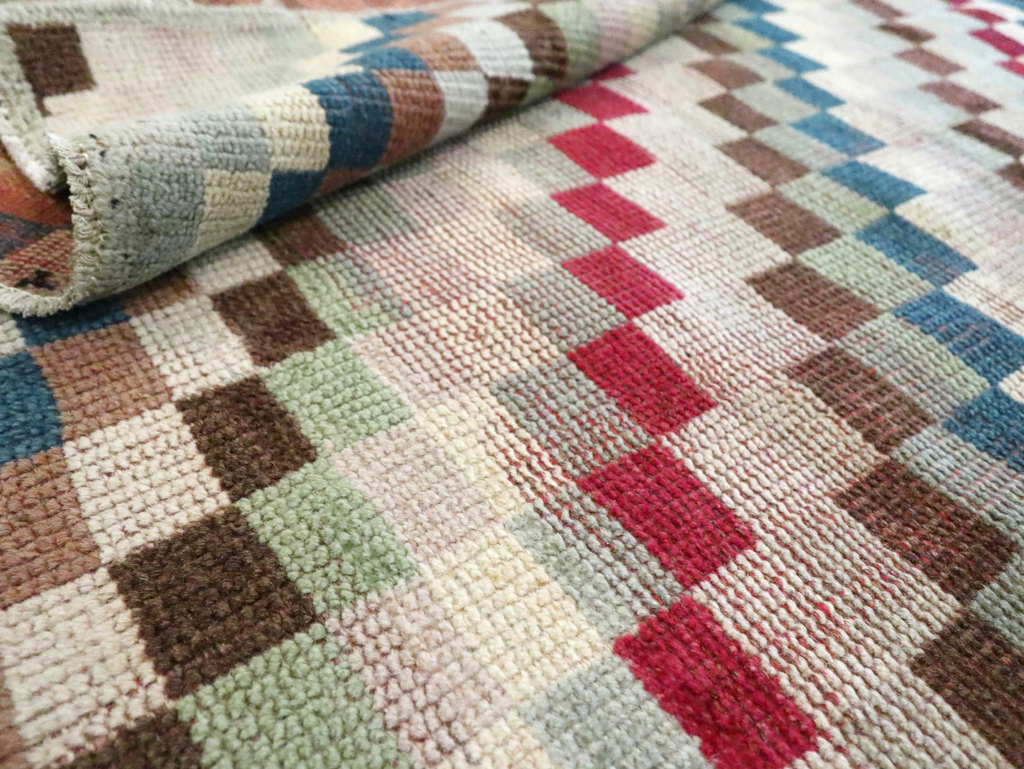 Vintage Turkish Anatolian Distressed Rug, No.20830 - Gss