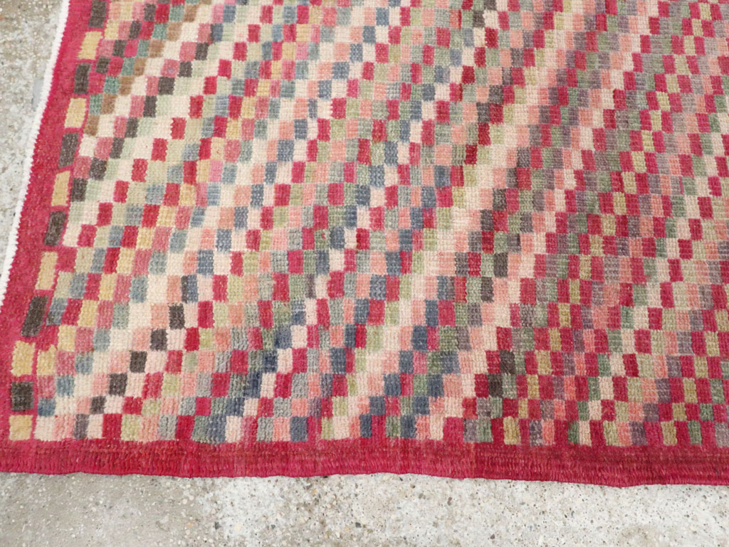 Vintage Turkish Anatolian Throw Rug, No.20843 - Gss